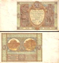 *50 Zlotych Poľsko 1929, P71 F - Kliknutím na obrázok zatvorte -